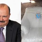 El sillón del papa Francisco terminó en la capilla privada de César Duarte