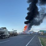 Explota pipa de combustible en la autopista México-Tuxpan; saldo preliminar sin lesionados