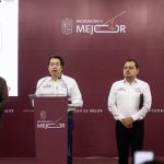 Mario Delgado y Alfredo Ramírez anuncian nueva beca universal para estudiantes de Michoacán