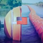 Estados Unidos coloca boyas en Río Bravo contra migrantes; “ni lo intentes”, advierte