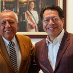 Mario Delgado respalda a Francisco Garduño tras su llegada a la SEP