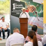 Alfonso Durazo arranca jornada contra dengue y entrega obras en Sonora