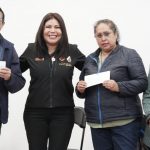 Lourdes Paz entrega 244 apoyos a familias afectadas por lluvias en Iztacalco