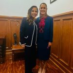 Mara Lezama se reúne con Claudia Sheinbaum en Palacio Nacional por proyectos prioritarios en Quintana Roo