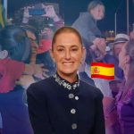 Sheinbaum comparte “lindo” encuentro con mexicanos en España