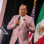 Andrés Mijes presenta la 4T Norteña en el Mayors of the Americas Summit 2026