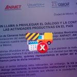 Concamin se deslinda de paro indefinido de transportistas de la ANTAC