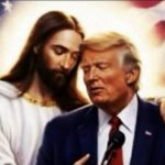 Trump comparte imagen generada con IA junto a Jesucristo tras polémica religiosa