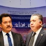 Inzunza recibió acusaciones durante sesión del Senado y habló con Ignacio Mier