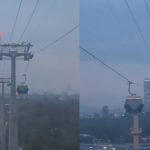 Pasajeros del Cablebús quedan atrapados por falla en la Línea 3