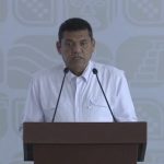 Javier May promete apoyo a víctimas y expositores tras incendio en la Feria de Tabasco
