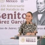 Sheinbaum se inspira en Juárez: la patria no se litiga, la patria se defiende