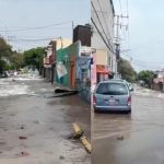 La mega fuga de agua en Avenida Tláhuac, Iztapalapa