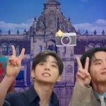 La inesperada selfie de Kim Taehyung con Claudia Sheinbaum en Palacio Nacional