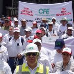 Inicia marcha de jubilados desde el Senado hacia el Zócalo