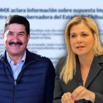Fiscalía CDMX descarta delito en denuncia de Javier Corral contra Maru Campos