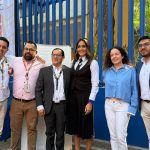 Alessandra Rojo de la Vega rehabilita cancha en Plaza Giordano Bruno en homenaje al rapero Milkman