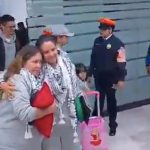 Llegan a México Sol González y Violeta Núñez, integrantes de la Flotilla Global Sumud