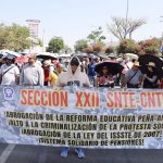 CNTE prolongaría plantón en el Zócalo hasta el 30 de mayo