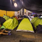 CNTE no llegó al Zócalo y decidió instalarse en el Centro Histórico