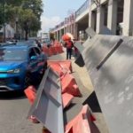 Obras descarta caída de viga y explica deslizamiento en San Antonio Abad
