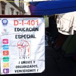 CNTE intenta llegar al Zócalo para dialogar con Sheinbaum