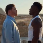 Canelo vs Mbilli: primer cara a cara en las pirámides de Egipto