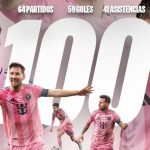Messi suma récord: el más rápido en llegar a  100 contribuciones de gol en MLS