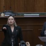 Yeraldine Bonilla Valverde toma protesta como gobernadora interina de Sinaloa