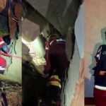 Cruz Roja Mexicana trabaja en rescate de hombre en Residencias Sol Marino Garden de Venezuela