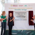 Claudia Sheinbaum y Marina del Pilar Ávila inauguran nueva planta de generación eléctrica en Mexicali