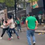 De la fiesta a la pelea: así terminó el festejo por la victoria de México
