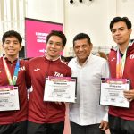 Javier May aumenta a 15 mil pesos las becas para atletas de alto rendimiento en Tabasco