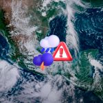 Ondas tropicales activan alertas en México por lluvias y descargas eléctricas