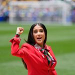 Salma Hayek se roba las miradas con su look en el Mundial 2026