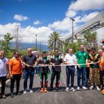 Samuel García inaugura Fan Fest y Corredor Verde Fundidora-Torre Rise