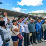 Así coincidieron maestros de la CNTE y aficionados de Colombia y Uzbekistán
