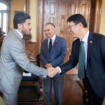 Samuel García recibe al Embajador de Corea del Sur previo al partido del Mundial 2026