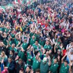 Video: así fue “La Ola más grande del mundo” en Paseo de la Reforma
