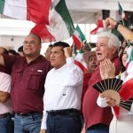 Javier May junto a 20 mil tabasqueños respaldan defensa de la soberanía nacional