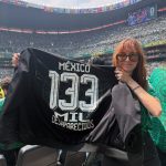Regina Blandón lleva mensaje sobre desaparecidos al México vs Sudáfrica