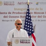 Ronald Johnson destaca cooperación de México y Estados Unidos contra gusano barrenador