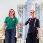 Claudia Sheinbaum y Marina del Pilar inauguran Central de Ciclo Combinado González Ortega en BC