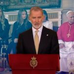 Felipe VI condena abusos cometidos por la Iglesia Católica durante visita de León XIV