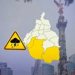 Activan alerta amarilla por fuertes lluvias en CDMX